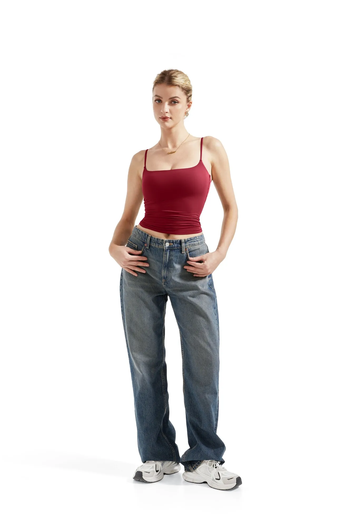 Buttery Soft Cami Tank Top - Image 34
