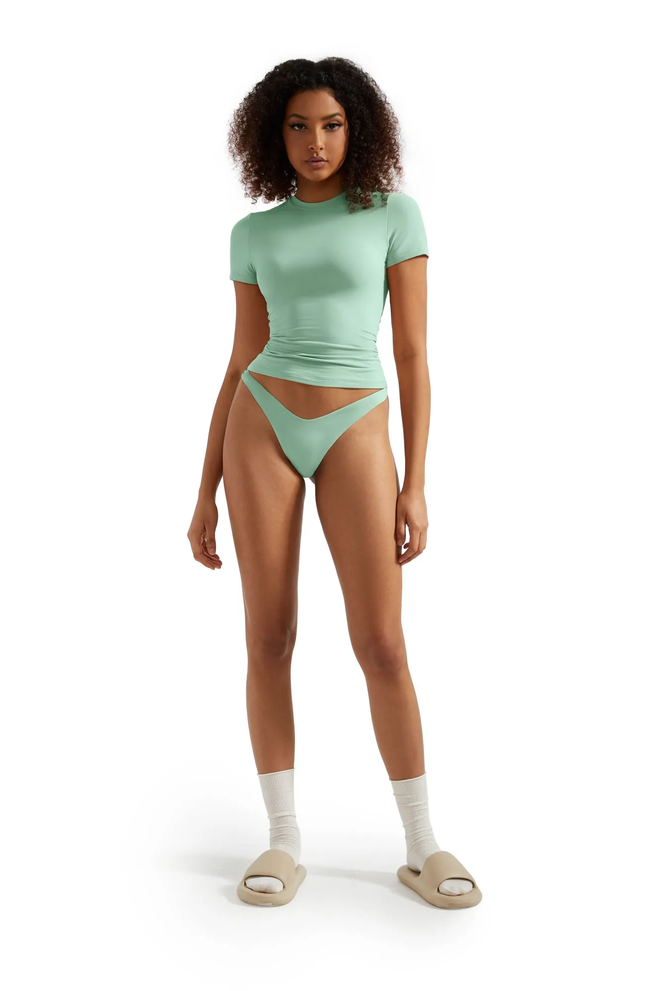 Buttery Soft Crew Neck Shirt - Short Sleeve - Image 49