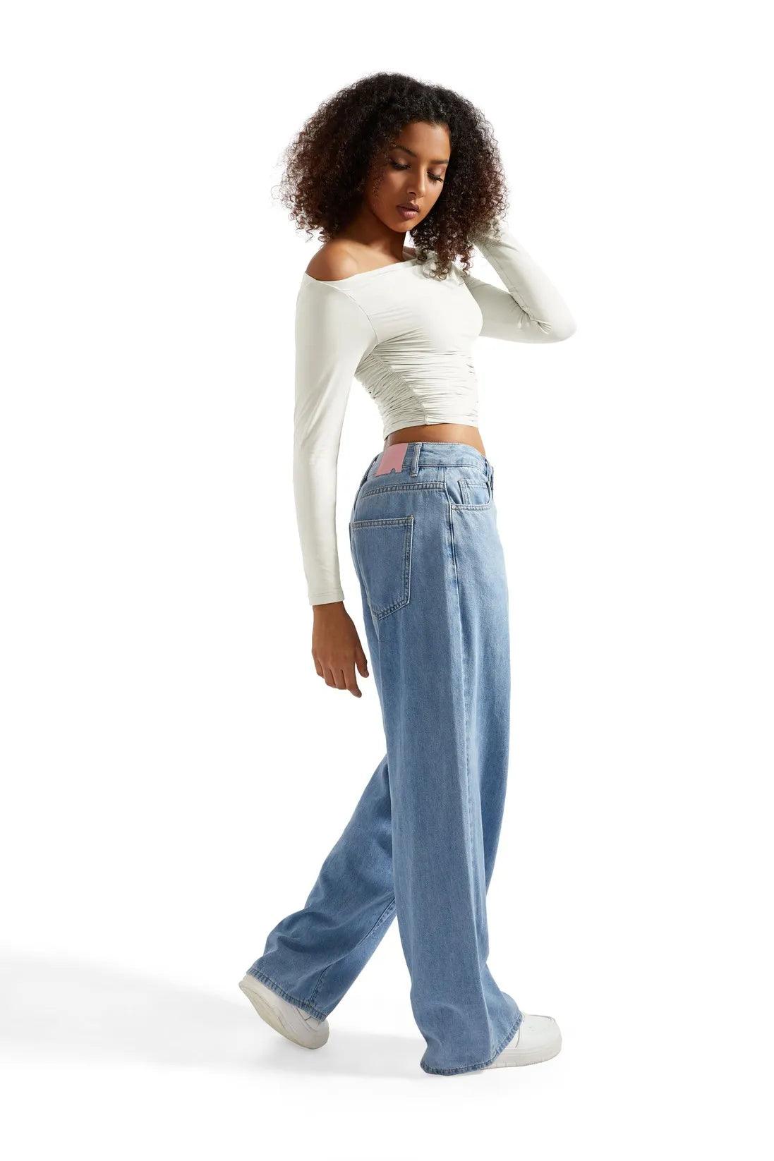 Buttery Soft Ruched Off Shoulder Shirt - Long Sleeve - Image 33