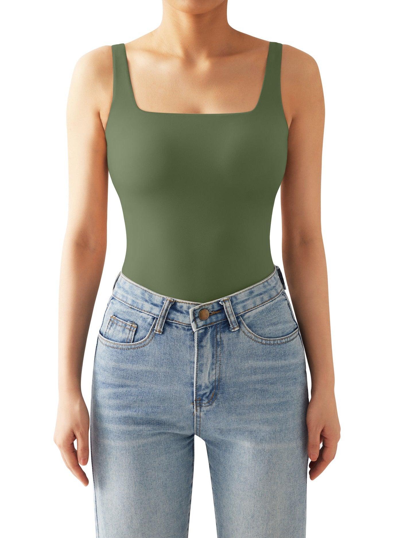 Buttery Soft Square Neck Bodysuit - Image 21