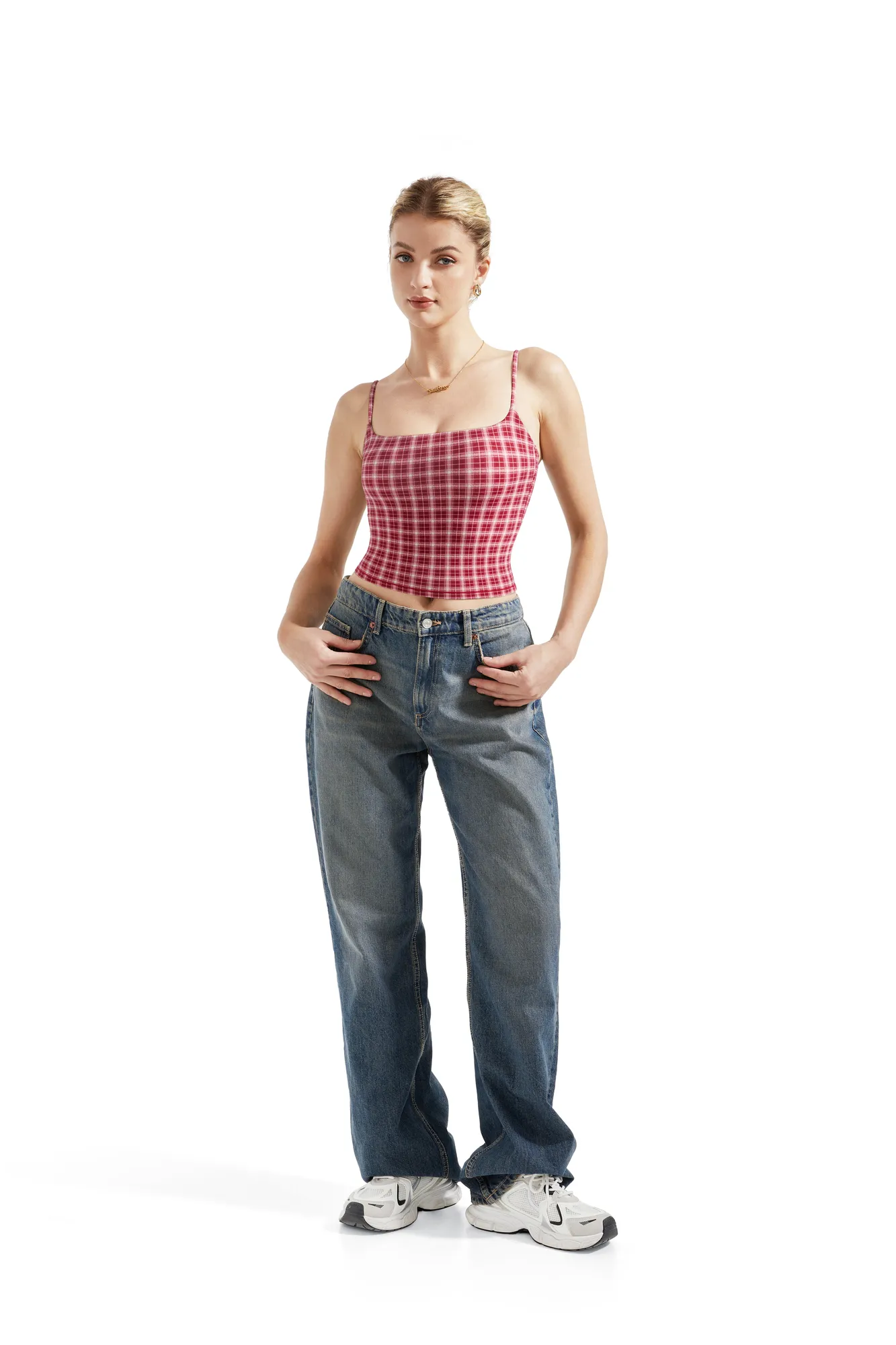 Printed Buttery Soft Cami Tank Top - Image 39
