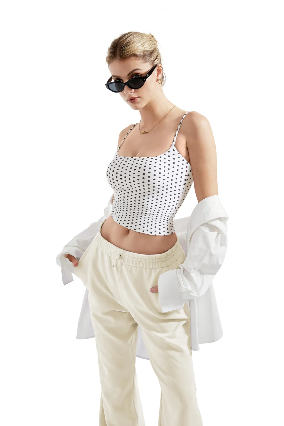 Printed Buttery Soft Cami Tank Top - Image 4