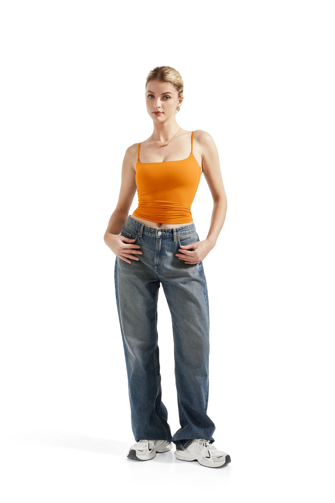 Printed Buttery Soft Cami Tank Top - Image 54