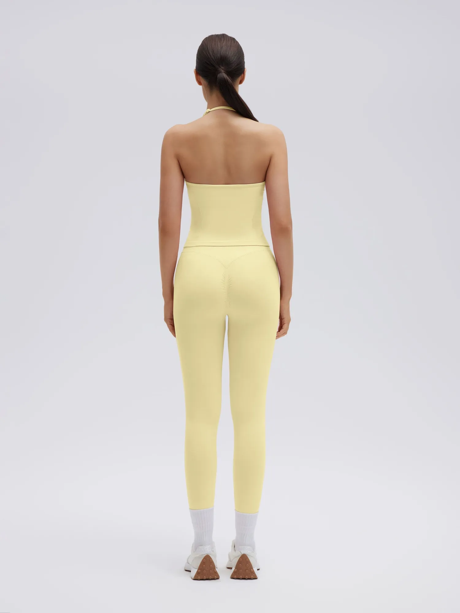 Strappy Halterneck V Neckline Halter Top - Image 30